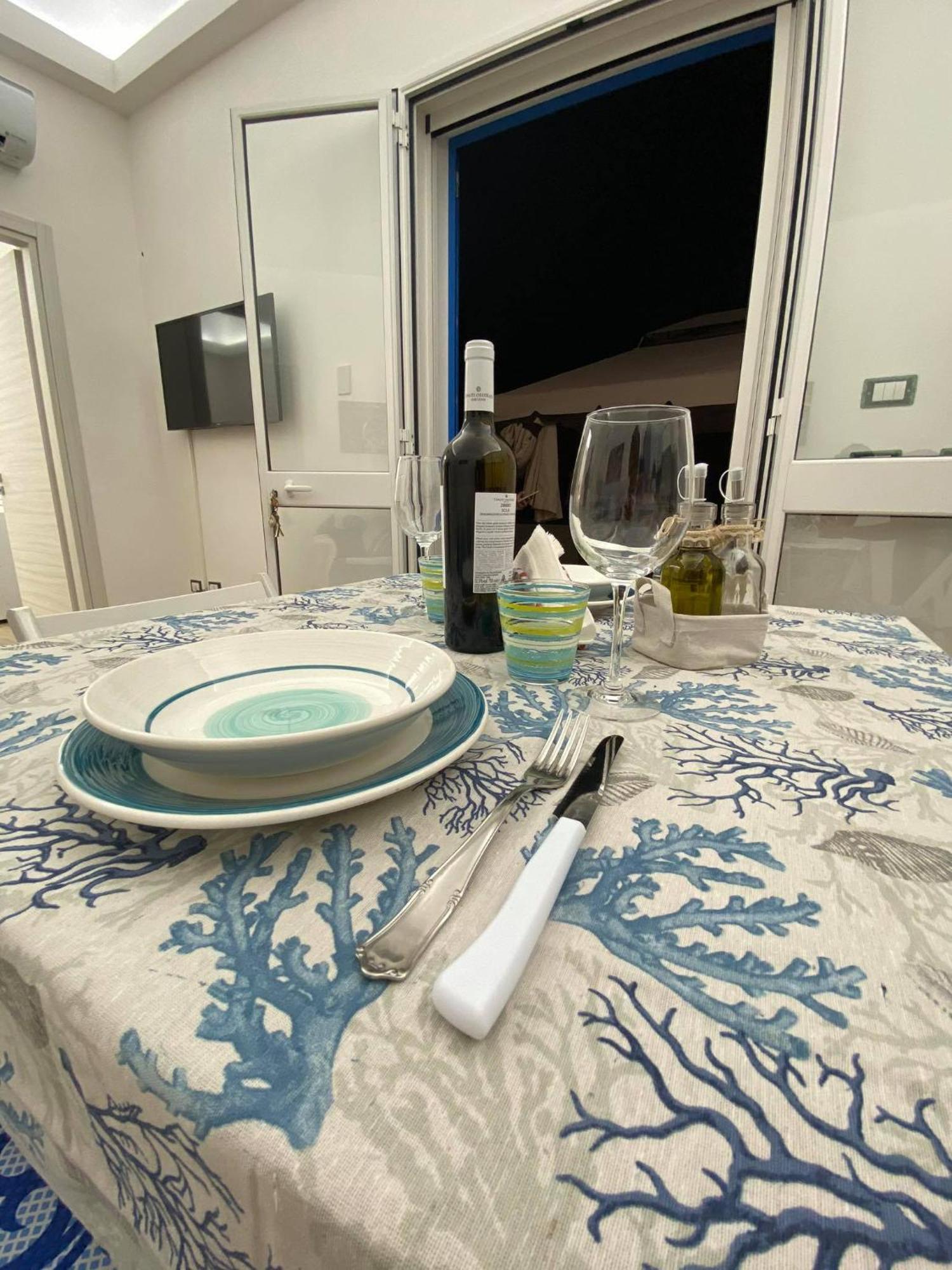 マルサラ Casa Blu Da Marianoヴィラ エクステリア 写真